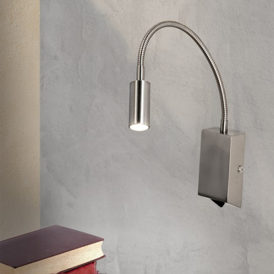 Orion Flexo szatén króm LED falikar (ORI-WA 2-1297) LED 1 izzós IP20