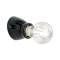 Orion Frost fekete falikar (ORI-WA 2-1367_BL) E27 1 izzós IP20