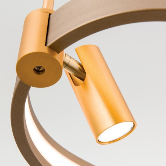 Orion Grace matt arany LED függesztett lámpa (ORI-HL 6-1706) LED 1 izzós IP20