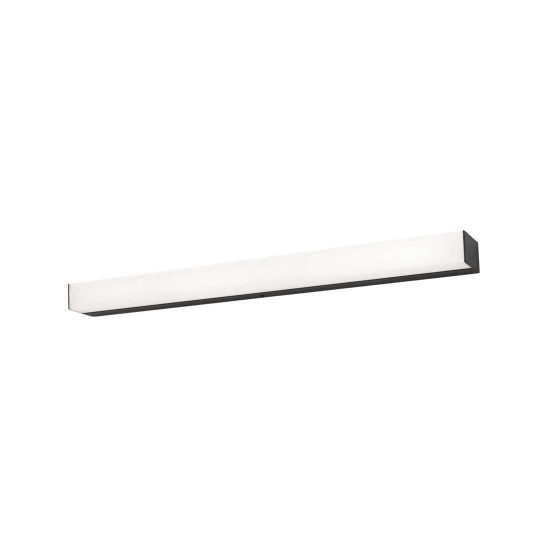 Orion Horizon fekete fürdőszobai LED tükörvilágítás (ORI-Soff 3-587_BL) LED 1 izzós IP44