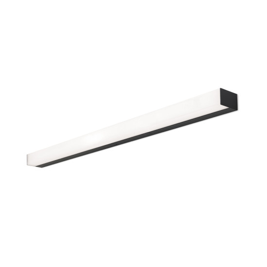Orion Horizon fekete fürdőszobai LED tükörvilágítás (ORI-Soff 3-588_BL) LED 1 izzós IP44