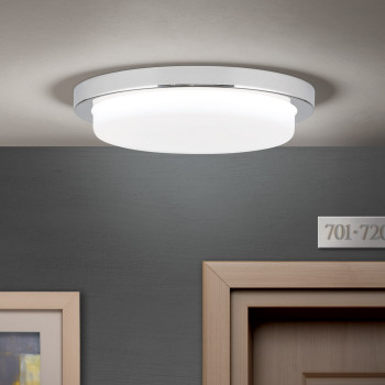 Orion Lerox króm-opál LED mennyezeti lámpa (ORI-DL 7-668/20_CHR) LED 1 izzós IP20