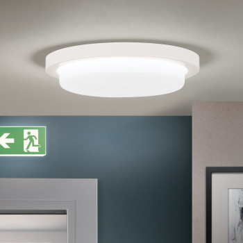 Orion Lerox fehér-opál LED mennyezeti lámpa (ORI-DL 7-668/20_WH) LED 1 izzós IP20
