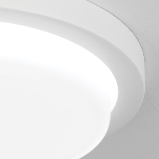 Orion Lerox fehér-opál LED mennyezeti lámpa (ORI-DL 7-668/20_WH) LED 1 izzós IP20