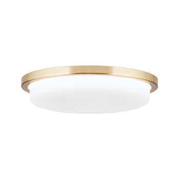 Orion Lerox csiszolt sárgaréz-opál LED mennyezeti lámpa (ORI-DL 7-669/30_B_BR) LED 1 izzós IP20