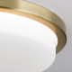 Orion Lerox sárgaréz-opál LED mennyezeti lámpa (ORI-DL 7-669/30_BR) LED 1 izzós IP20