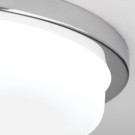 Orion Lerox króm-opál LED mennyezeti lámpa (ORI-DL 7-669/30_CHR) LED 1 izzós IP20