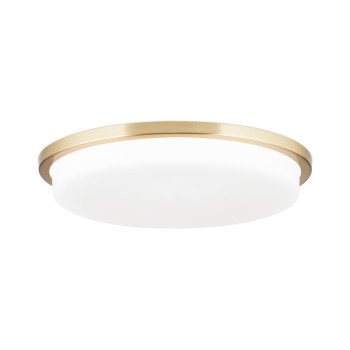 Orion Lerox csiszolt sárgaréz-opál LED mennyezeti lámpa (ORI-DL 7-670/40_B_BR) LED 1 izzós IP20