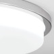 Orion Lerox króm-opál LED mennyezeti lámpa (ORI-DL 7-670/40_CHR) LED 1 izzós IP20