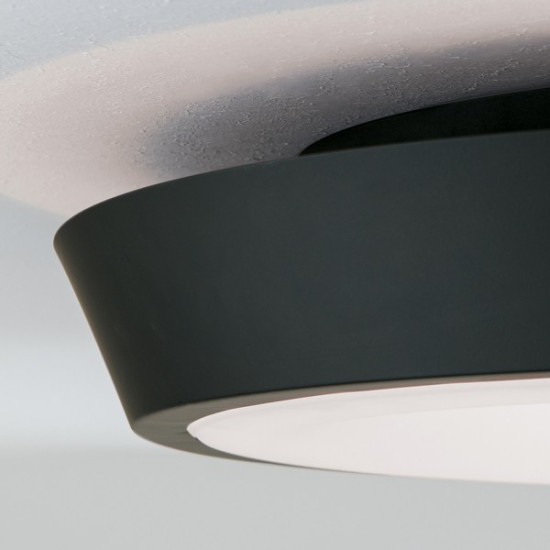 Orion Look fekete LED mennyezeti lámpa (ORI-DL 7-691_BL) LED 1 izzós IP20