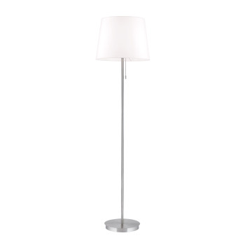 Orion Ludwig szatén króm-fehér állólámpa (ORI-Stl 12-1186/1_S_CHR) E27 1 izzós IP20