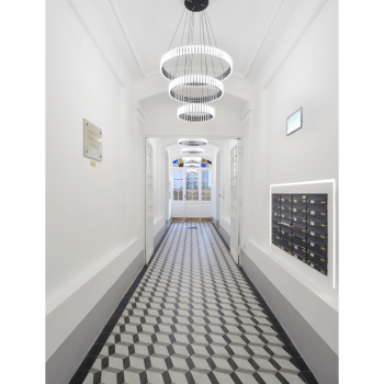Orion Mansion fekete LED függesztett lámpa (ORI-HL 6-1696) LED 1 izzós IP20