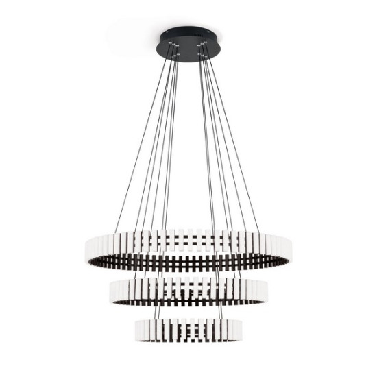 Orion Mansion fekete LED függesztett lámpa (ORI-HL 6-1696) LED 1 izzós IP20