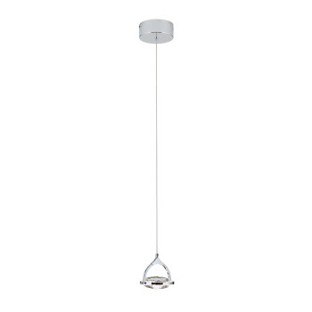 Orion Moon króm-átlátszó LED függesztett lámpa (ORI-HL 6-1710/1_CHR) LED 1 izzós IP20
