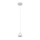 Orion Moon króm-átlátszó LED függesztett lámpa (ORI-HL 6-1710/1_CHR) LED 1 izzós IP20