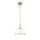 Orion Old Lamp sárgaréz-opál függesztett lámpa (ORI-HL 6-1808/1) E27 1 izzós IP20