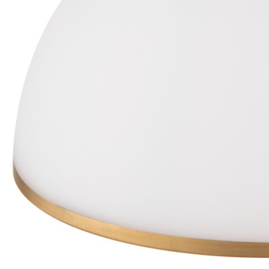 Orion Old Lamp sárgaréz-opál függesztett lámpa (ORI-HL 6-1809/1) E27 1 izzós IP20