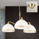 Orion Old Lamp sárgaréz-opál csillár (ORI-LU 1838/3) E27 3 izzós IP20