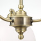 Orion Old Lamp sárgaréz-opál csillár (ORI-LU 1838/3) E27 3 izzós IP20