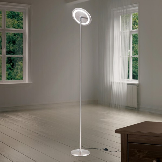 Orion Oscar szatén króm LED állólámpa (ORI-Stl 12-1182) LED 1 izzós IP20
