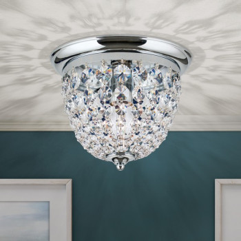 Orion Plafond króm-átlátszó mennyezeti lámpa (ORI-DLU 1840/26_CHR) E27 1 izzós IP20