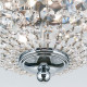 Orion Plafond króm-átlátszó mennyezeti lámpa (ORI-DLU 1840/35_CHR) E27 3 izzós IP20