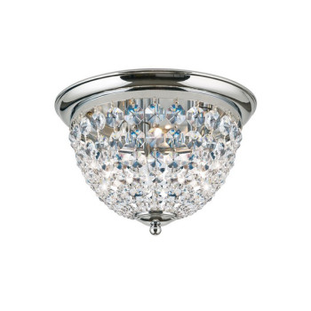 Orion Plafond króm-átlátszó mennyezeti lámpa (ORI-DLU 1840/35_CHR) E27 3 izzós IP20