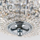 Orion Plafond króm-átlátszó mennyezeti lámpa (ORI-DLU 1840/47_CHR) E27 6 izzós IP20