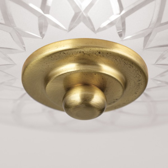 Orion Porto bronz-opál mennyezeti lámpa (ORI-DL 7-791/26) E27 1 izzós IP20