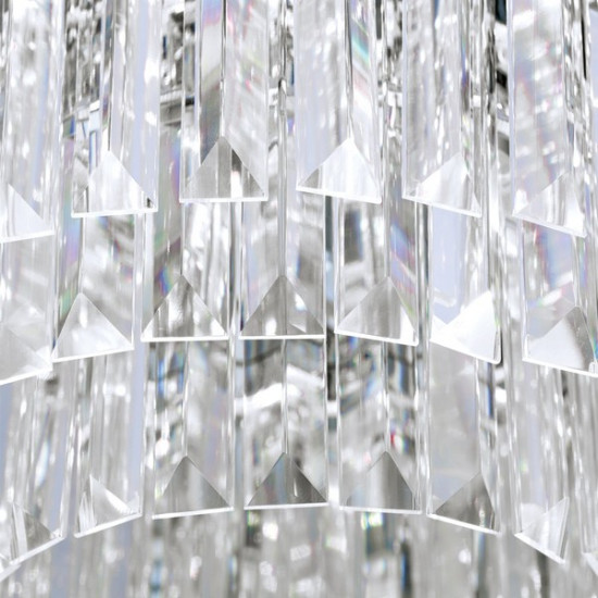 Orion Prism króm-átlátszó LED mennyezeti lámpa (ORI-DL 7-666/35_CHR) LED 1 izzós IP20
