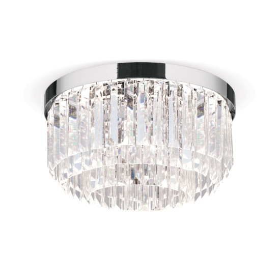 Orion Prism króm-átlátszó LED mennyezeti lámpa (ORI-DL 7-666/35_CHR) LED 1 izzós IP20