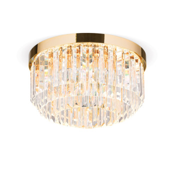 Orion Prism arany-átlátszó LED mennyezeti lámpa (ORI-DL 7-666/35_GO) LED 1 izzós IP20
