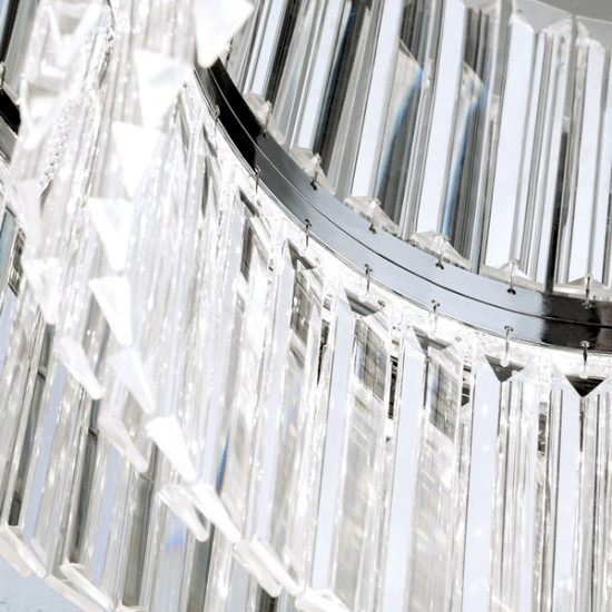 Orion Prism króm-átlátszó LED mennyezeti lámpa (ORI-DL 7-666/55_CHR) LED 1 izzós IP20