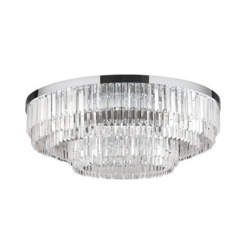 Orion Prism króm-átlátszó LED mennyezeti lámpa (ORI-DL 7-666/95_CHR) LED 1 izzós IP20