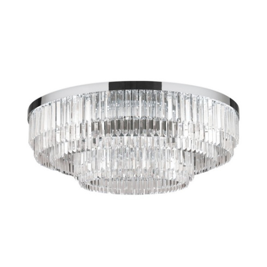 Orion Prism króm-átlátszó LED mennyezeti lámpa (ORI-DL 7-666/95_CHR) LED 1 izzós IP20