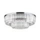 Orion Prism króm-átlátszó LED mennyezeti lámpa (ORI-DL 7-666/95_CHR) LED 1 izzós IP20