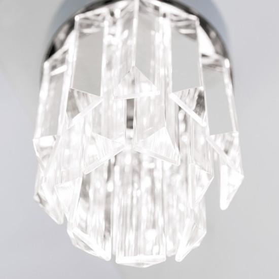 Orion Prism króm-átlátszó LED mennyezeti lámpa (ORI-DL 7-684_CHR) LED 1 izzós IP20
