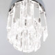 Orion Prism króm-átlátszó LED mennyezeti lámpa (ORI-DL 7-684_CHR) LED 1 izzós IP20