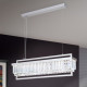 Orion Prism króm-átlátszó LED függesztett lámpa (ORI-HL 6-1701/90x17_CHR) LED 1 izzós IP20