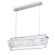 Orion Prism króm-átlátszó LED függesztett lámpa (ORI-HL 6-1701/90x17_CHR) LED 1 izzós IP20