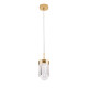 Orion Prism arany-átlátszó LED függesztett lámpa (ORI-HL 6-1702_GO) LED 1 izzós IP20