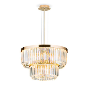 Orion Prism arany-átlátszó LED csillár (ORI-LU 2415/55_GO) LED 1 izzós IP20