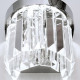 Orion Prism króm-átlátszó LED falikar (ORI-WA 2-1366_CHR) LED 1 izzós IP20
