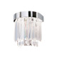 Orion Prism króm-átlátszó LED falikar (ORI-WA 2-1366_CHR) LED 1 izzós IP20
