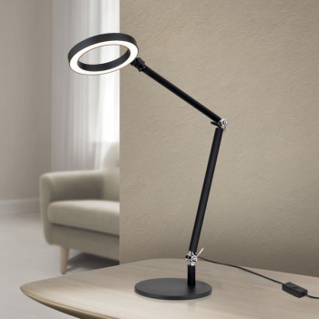 Orion Ringo fekete LED asztali lámpa (ORI-LA 4-1315) LED 1 izzós IP20