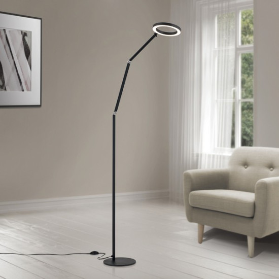 Orion Ringo fekete LED állólámpa (ORI-Stl 12-1288) LED 1 izzós IP20