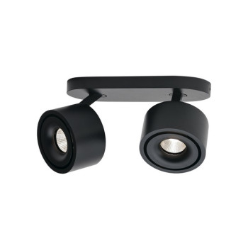 Orion Specter fekete LED mennyezeti spotlámpa (ORI-Str 10-602/2_BL) LED 2 izzós IP20