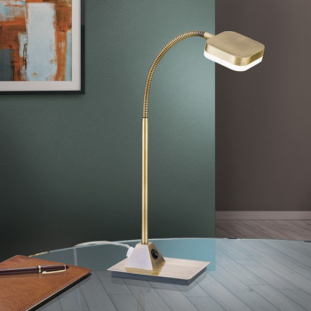 Orion Steno arany LED asztali lámpa (ORI-LA 4-1153_BR) LED 1 izzós IP20