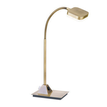 Orion Steno arany LED asztali lámpa (ORI-LA 4-1153_BR) LED 1 izzós IP20