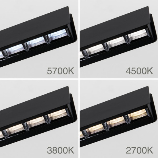 Orion Tara fekete LED függesztett lámpa (ORI-HL 6-1716/120_BL) LED 2 izzós IP20